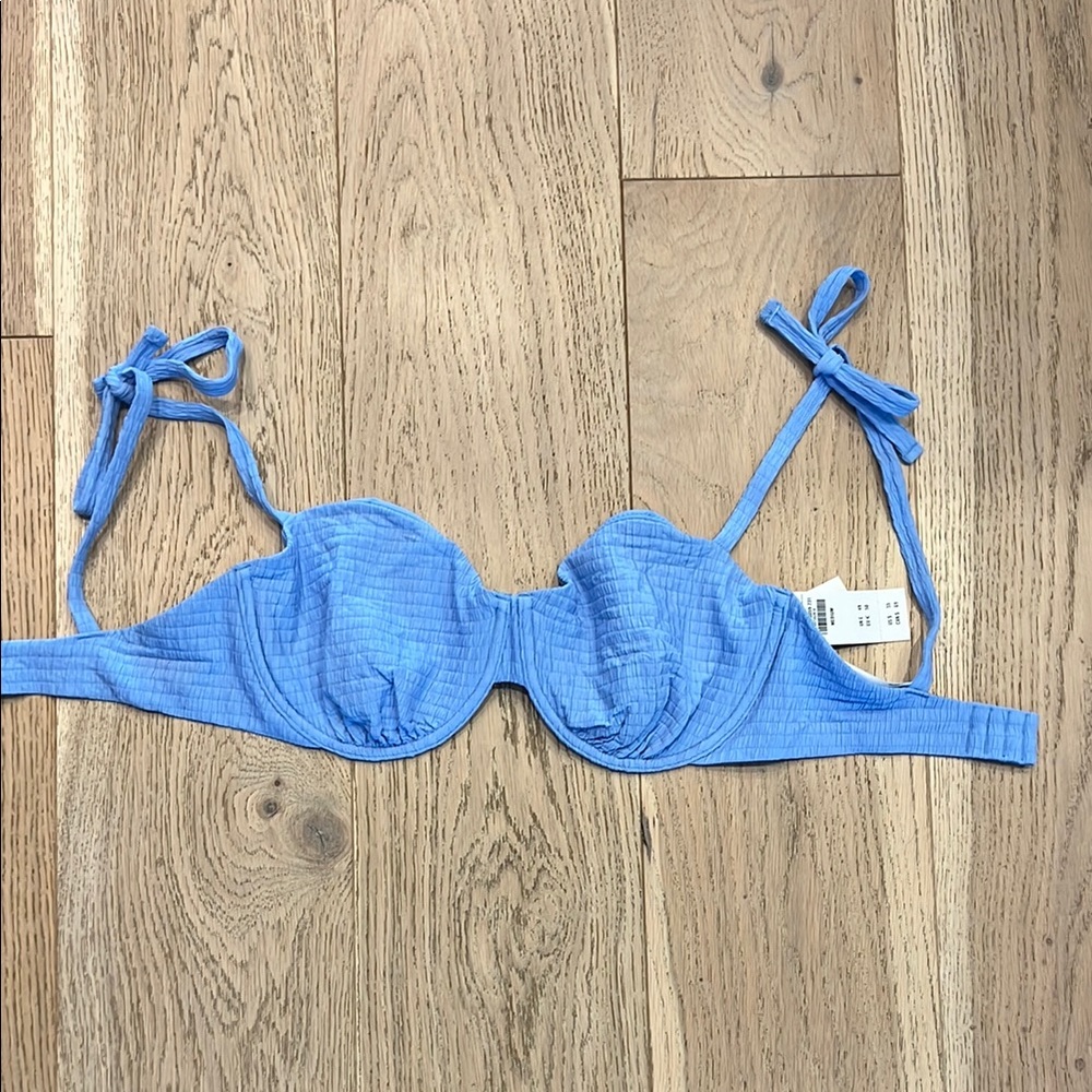 Abercrombie & Fitch Blue Bikini Top NWT